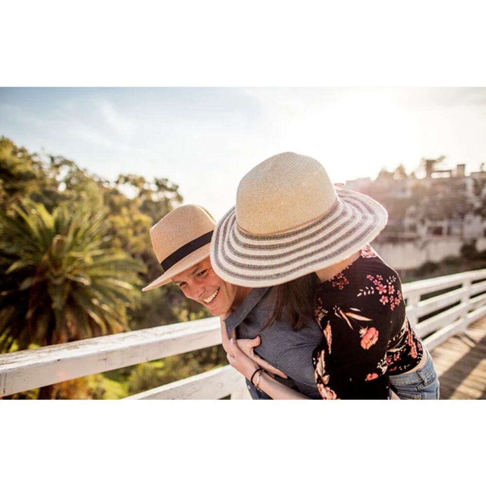Sunday Afternoons Women's Natural Black Blend Sun Haven Hat Size M